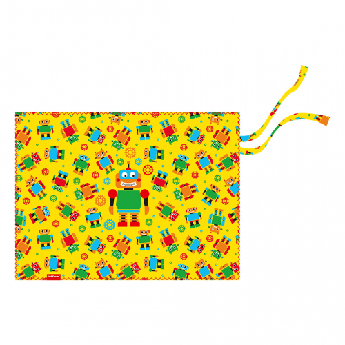 153,6р. 250р.Подкладка настольная текстильная ErichKrause® Kind Robot, A3+