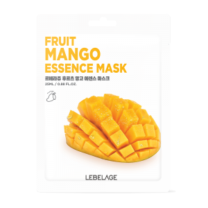НАБОР Тканевая маска с манго LEBELAGE FRUIT MANGO ESSENCE MASK  10шт