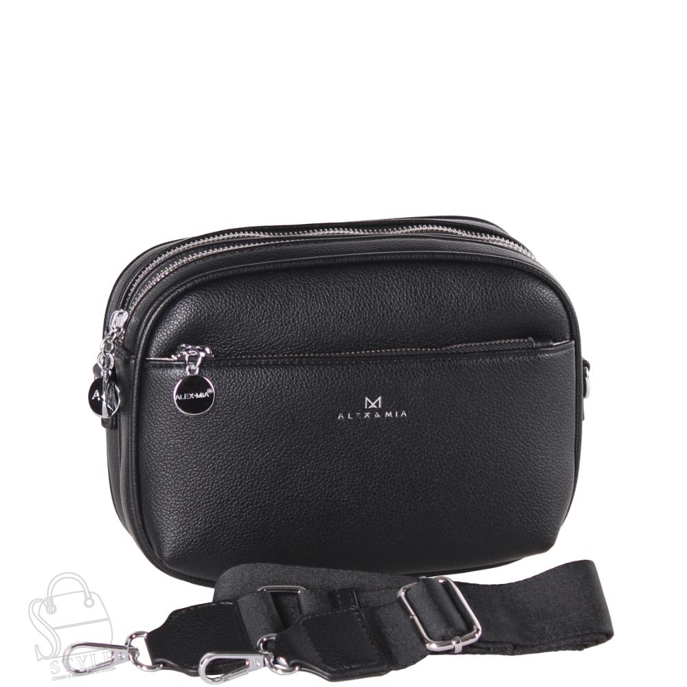 Сумка женская 8394ACD black Alex&Mia в Новосибирске