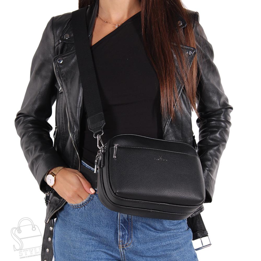 Сумка женская 8394ACD black Alex&Mia в Новосибирске