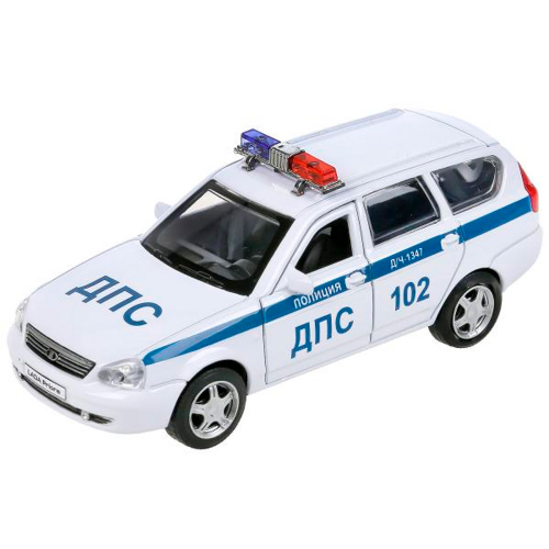 Модель PRIORAWAG-12POL-WH LADA PRIORA Полиция белый Технопарк в кор. в Нижнем Новгороде