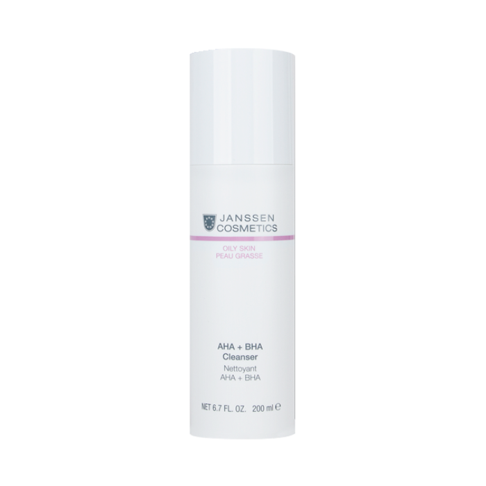 JANSSEN Эмульсия очищающая с AHA+BHA / CLEANSER AHA + BHA 200 мл