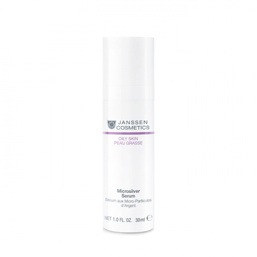 JANSSEN Сыворотка с антибактериальным действием для жирной, воспаленной кожи / Microsilver Serum OILY SKIN 30 мл