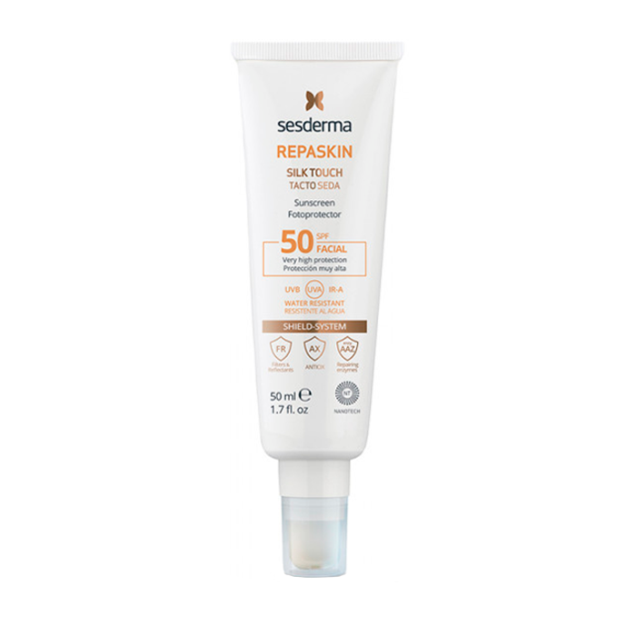 SESDERMA Средство солнцезащитное с нежностью шелка для лица / Repaskin Silk Touch Facial Sunscreen SPF 50 50 мл