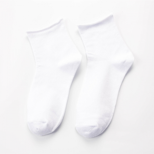 04887 Классика | Однотонные носки (белый), р-р 36-40