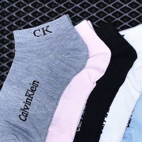 Подарочный набор женских носков Calvin Klein р-р 36-41 (5 пар) арт 3598