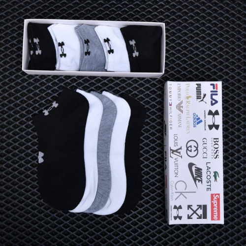 Подарочный набор мужских носков Under Armour р-р 42-48 (5 пар) арт 3667