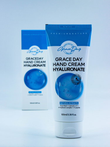 GRACE DAY - КРЕМ ДЛЯ РУК С ГИАЛУРОНОВОЙ КИСЛОТОЙ HYALURONATE HAND CREAM, 100 ML