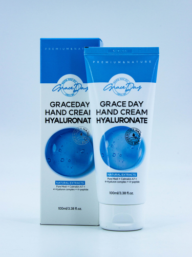 GRACE DAY - КРЕМ ДЛЯ РУК С ГИАЛУРОНОВОЙ КИСЛОТОЙ HYALURONATE HAND CREAM, 100 ML