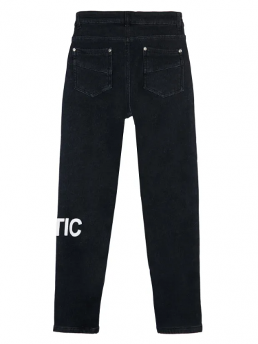 1579 р.  2148 р.  Брюки текстильные джинсовые утепленные флисом для мальчиков