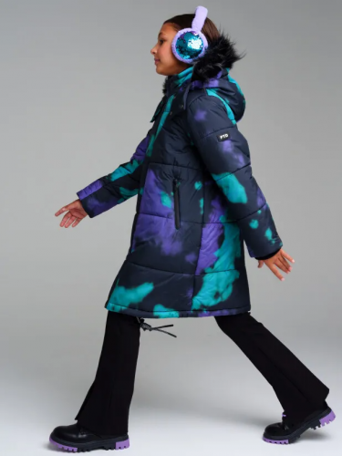 4681 р.  6986 р.  Пальто текстильное с полиуретановым покрытием для девочек