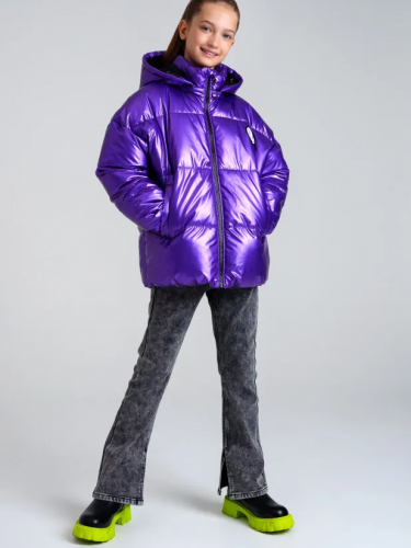 2551 р.  4126 р.  Куртка текстильная с полиуретановым покрытием для девочек