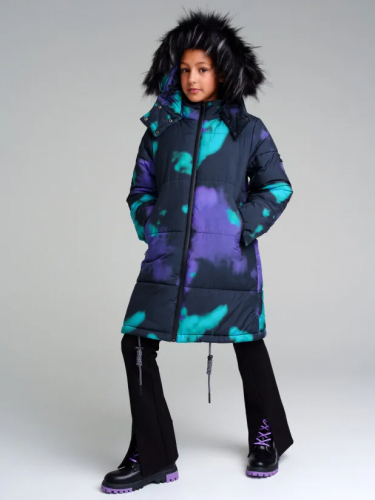 4681 р.  6986 р.  Пальто текстильное с полиуретановым покрытием для девочек