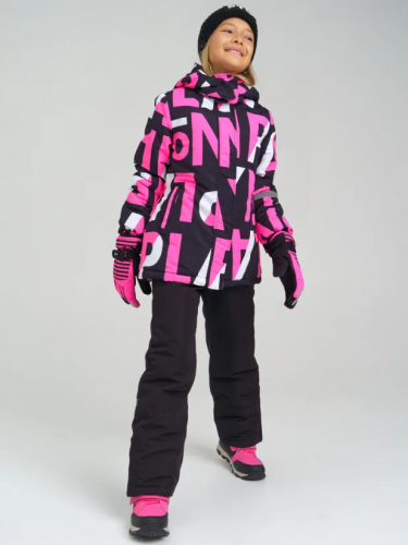 3774 р.  5416 р.  Куртка текстильная с полиуретановым покрытием для девочек