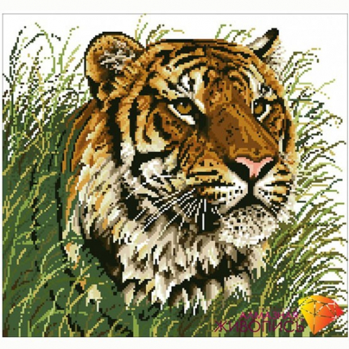 Набор для творчества Картина стразами Уссурийский тигр АЖ-485 в Нижнем Новгороде