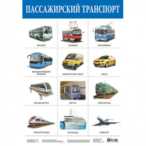 Плакат Пассажирский транспорт 2166. в Нижнем Новгороде