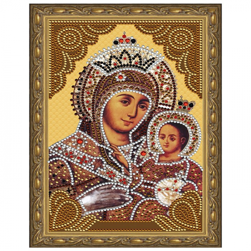 Набор ДТ Картина 5D мозаика с нанесенной рамкой.Вифлеемская Божия матерь 20*30см KM0713. в Нижнем Новгороде