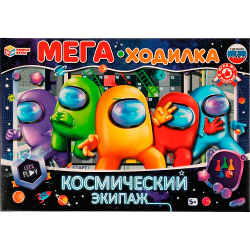 Игра Умка Мега-ходилка Космический экипаж 4680107994233 /20/ в Нижнем Новгороде