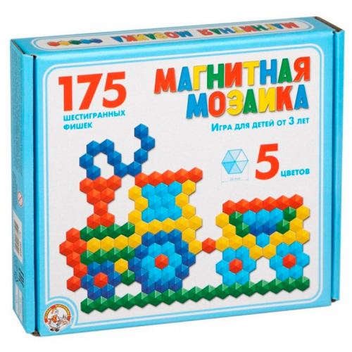 Мозаика магнитная 175 фишек 959 /10/ в Нижнем Новгороде