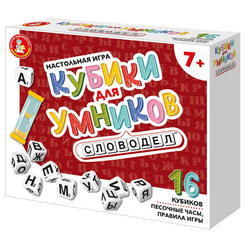 Игра Кубики для умников Словодел 04641 в Нижнем Новгороде