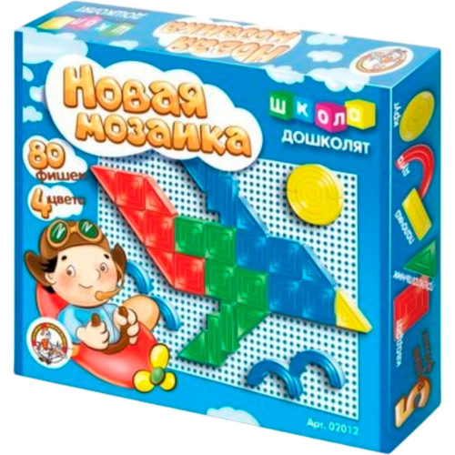 Мозаика 4 цвета 80 фишек 02012 в Нижнем Новгороде