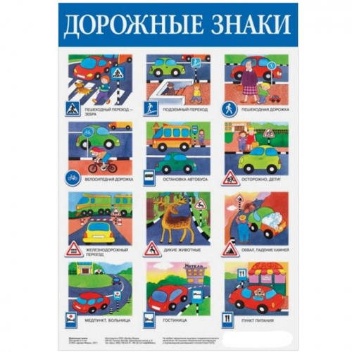 Плакат Дорожные знаки 2097. в Нижнем Новгороде