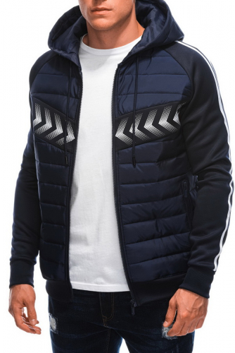 Куртка OMBRE C569-granatowa
