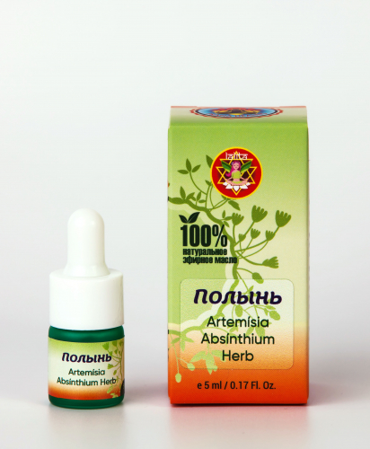 Полынь (эфирное масло) / Artemísia Absínthium Herb / 5 мл / стекло / Prana Healing / LALITA™