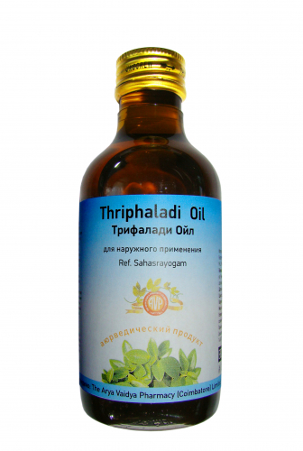 Трифалади ойл 200 мл/ Thriphaladi Oil 200 ml/ Индия/AVP