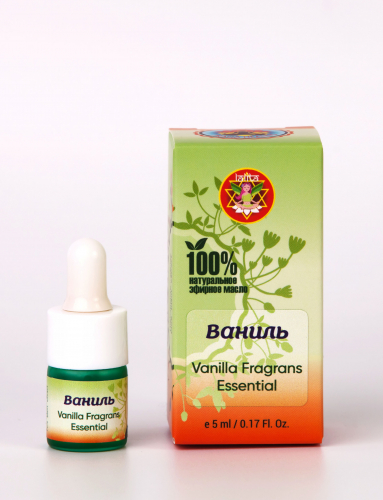 Ваниль (эфирное масло) / Vanilla fragrans essential / 5 мл / стекло / Prana Healing / LALITA™