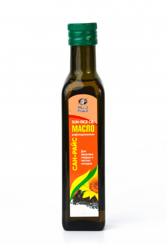 Сан-Райс пищевое рафинированное масло / Sun-Rice Oil / 250 мл / стекло / Marc Ji Products™