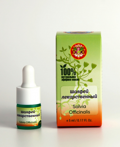 Шалфей лекарственный (эфирное масло) / Salvia officinalis / 5 мл / стекло / Prana Healing / LALITA™