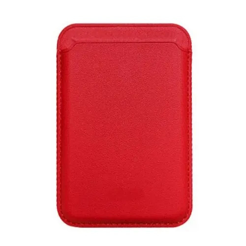 Картхолдер на магните MagSafe красный