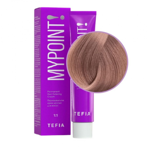 TEFIA Mypoint 8.6 Гель-краска для волос тон в тон / Светлый блондин махагоновый, безаммиачная, 60 мл