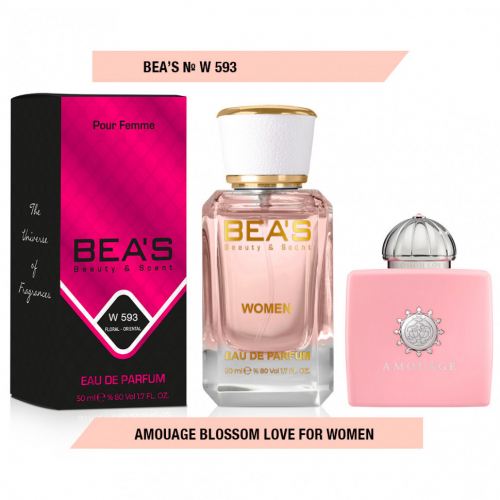 Парфюм Beas 50 ml W 593 Amouage Blossom Love for women