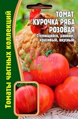 Томат Курочка Ряба розовая (10 шт) ЭКЗОТИКА