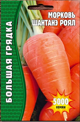 Морковь Шантане Роял  (5000 шт) ЭКЗОТИКА