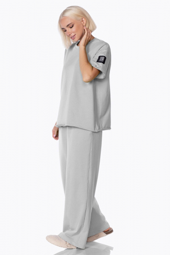 Костюм (Брюки+Свитшот) EZANNA, 1094710 W1Ks198F2 Пепельный