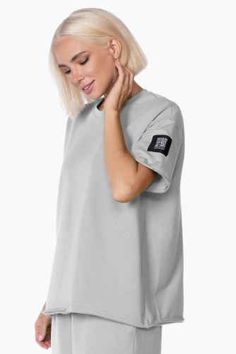 Костюм (Брюки+Свитшот) EZANNA, 1094710 W1Ks198F2 Пепельный