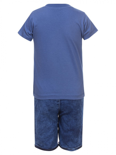 Комплект для мальчика: футболка и джинсовые шорты AK2589