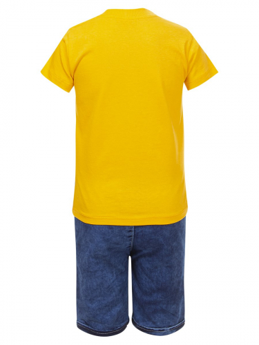 Комплект для мальчика: футболка и джинсовые шорты AK2587