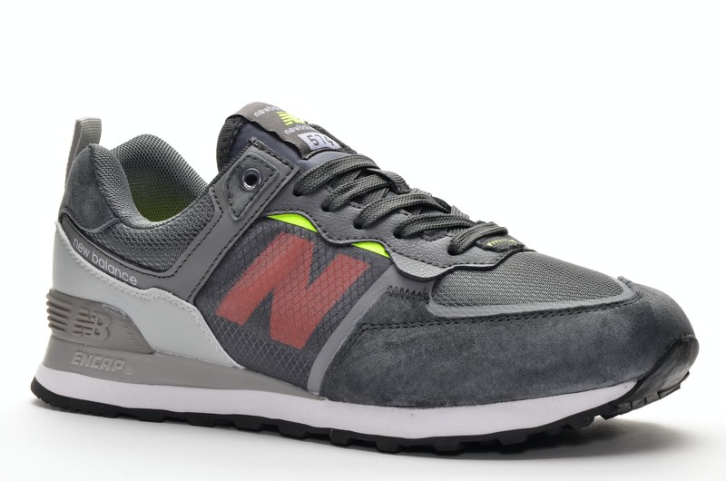 Sport + NB SA333-5K Кроссовки т.сер текстиль+замша