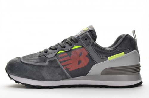Sport + NB SA333-5K Кроссовки т.сер текстиль+замша