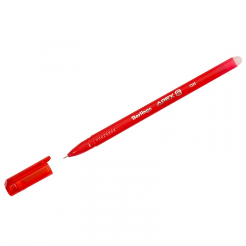 Ручка гелевая красный стираемая 