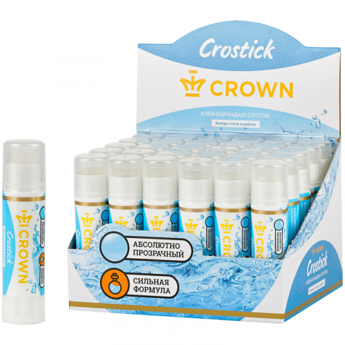 Клей карандаш Crown 
