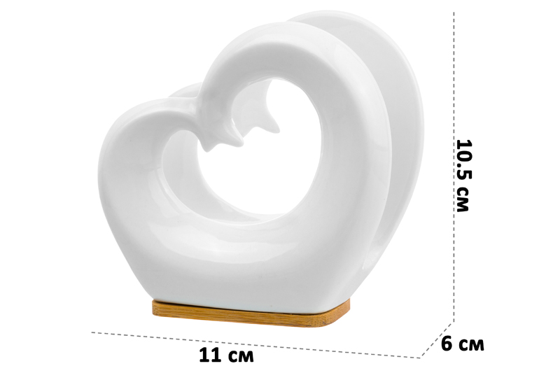 Салфетница 11*6*10,5 см