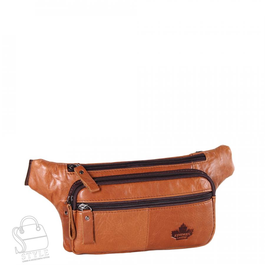 Сумка мужская кожаная 7721 brown Zinimxs