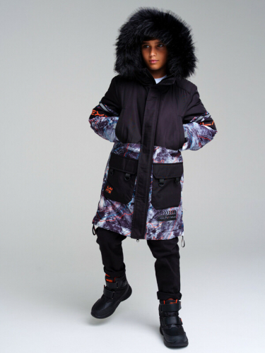 3186 р  5275 р  Пальто текстильное с полиуретановым покрытием для мальчиков