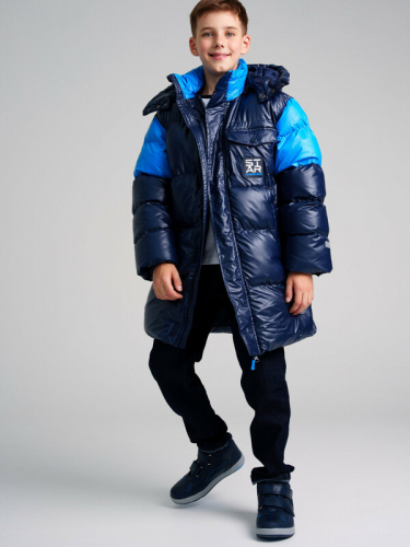 2841 р  4956 р   Пальто текстильное с полиуретановым покрытием для мальчиков