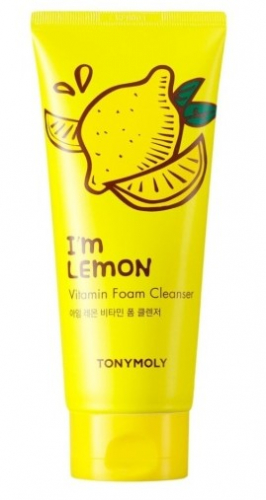 TONYMOLY I'M LEMON FOAM CLEANSER Пенка для умывания с витамином C 180мл